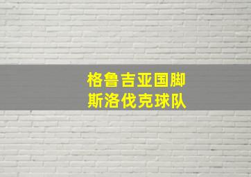 格鲁吉亚国脚 斯洛伐克球队